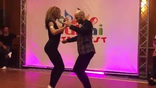 ATACA Y LA ALEMANA 2016 - BACHATA DANCE -  MONCHY Y ALEXANDRA - HASTA EL FIN