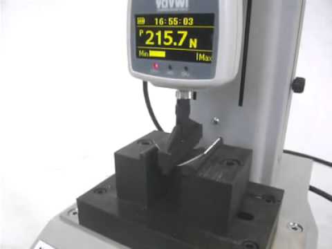 Bending / Metallic board 3 points bending test