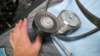 DODGE CHARGER SERPENTINE BELT NOISE RATTLE, ENGINE NOISE RATTLE