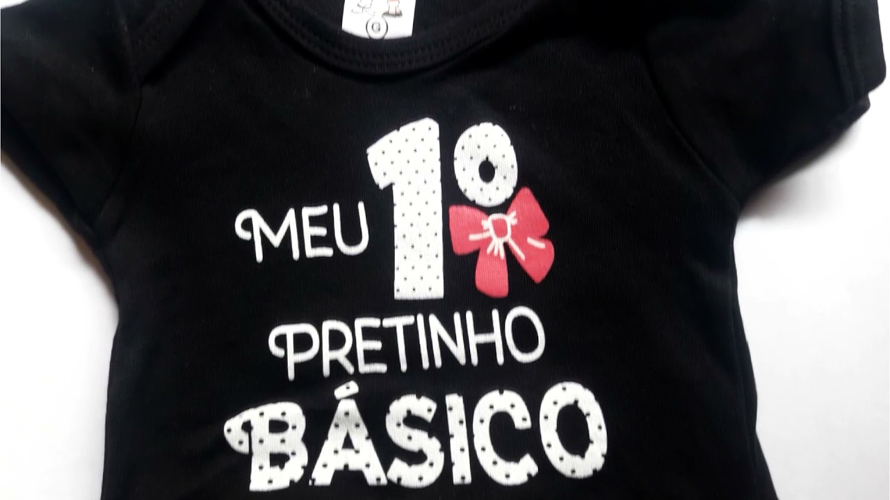 BODY INFANTIL MEU PRIMEIRO PRETINHO BÁSICO