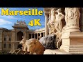 Marseille, France. Walking tour [4K].