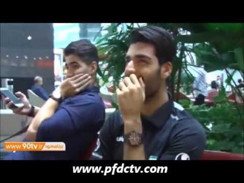 Funny Moments in Team Melli 2015