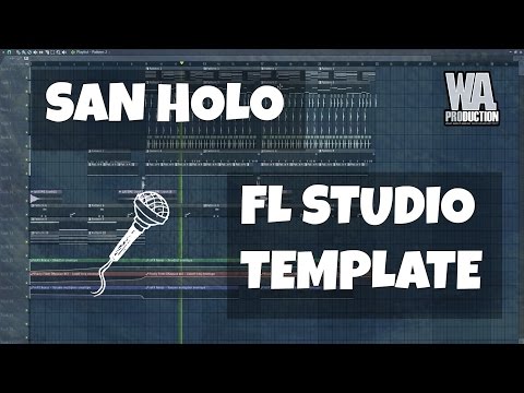 FL Studio Template 9: Future Bass / Chillstep Trap San Holo Type Project (FREE FLP, Presets Samples)