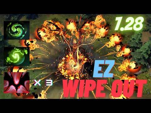 Dota 2 7.28 Shadow Fiend New Year Fireworks Celebration !