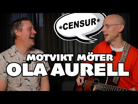 Intervju med OLA AURELL - Kontroversiell och älskad humor-musiker!