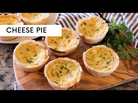 CHEESE PIE | Quiche | Step by Step Recipe
