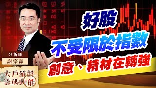 好股不受限於指數 創意、精材在轉強