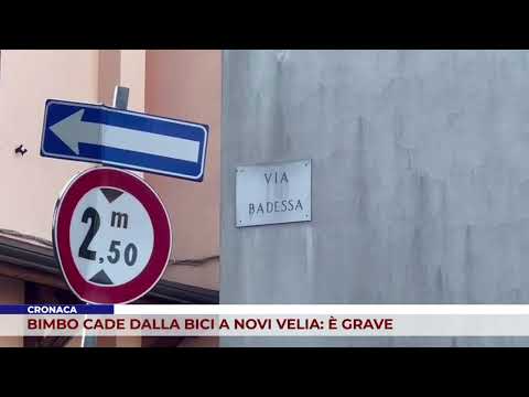 CRONACA. BIMBO CADE DALLA BICI A NOVI VELIA: È GRAVE