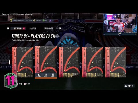 Danny Aarons opens 84+ x30 Pack