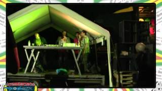 CRUCIAL WARRIOR SOUND ft mc,s - dub free dutch style  pt2 @ rastaplas 8 juli 2012