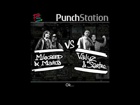 PunchStation 1 - Milo Creed & Marcö vs Valyz & Sartre | (prod: klaar)(prod: Shash'U / Valyz&Sartre)