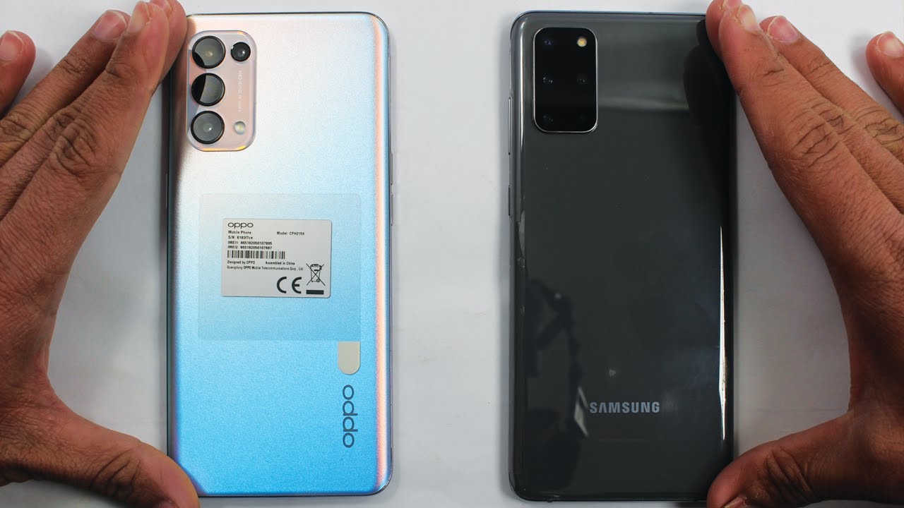 Oppo Reno 5 vs Samsung Galaxy S20 Plus - Speed Test (4K)
