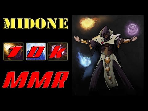 Secret Midone Invoker ranked highlights road to 11k!