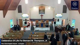 Celebration of Life for Bernard Skipper Thompson, Jr.