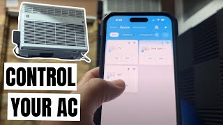 HOW I INSTALLED & SETUP A GO-VEE WIFI SWITCH- TO CONTROL YOUR GE AIR CONDITIONER