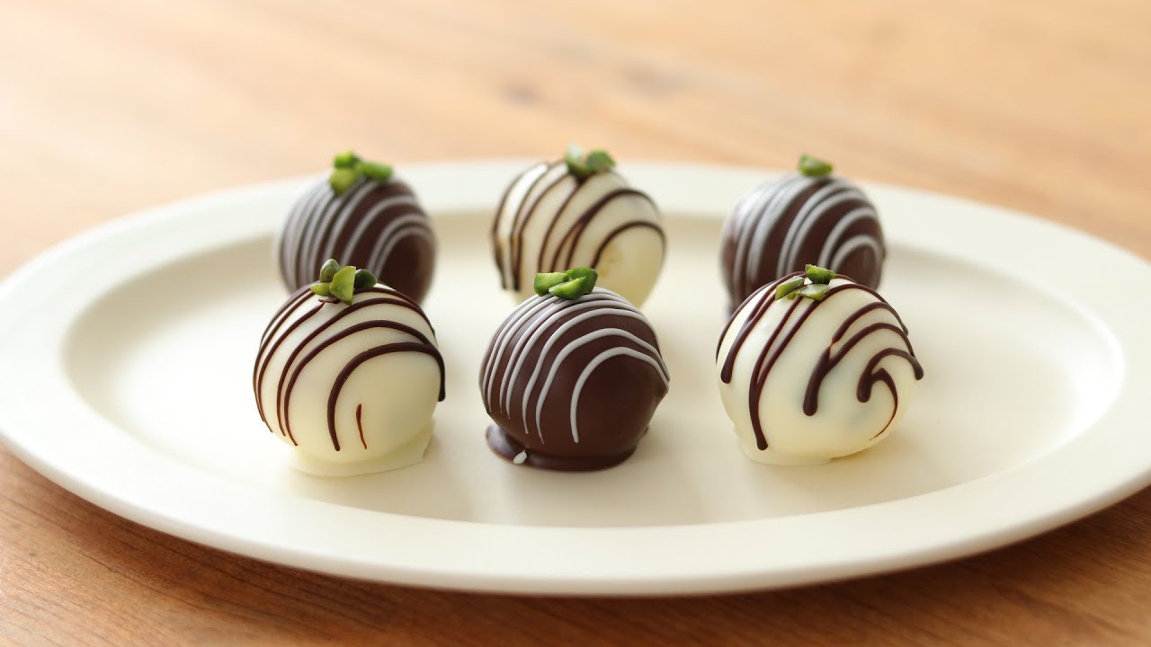 クリームチーズ・チョコトリュフのレシピ[ほぼフルバージョン]Cream Cheese Chocolate Truffles｜HidaMari Cooking