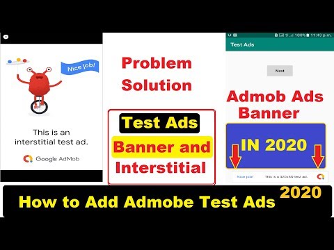 How to Add Admobe Test Ads (Banner & Interstitial) in Android Studio Project in 2020