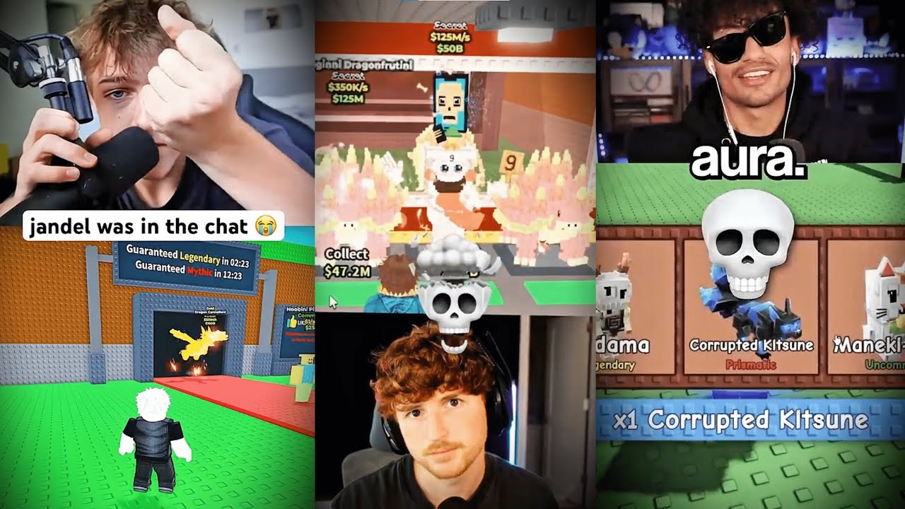 MOST EXTREME AURA MOMENTS In Steal A Brainrot HISTORY... #stealabrainrot