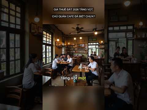 [Xem ngay] Gia thue dat 2026 tang vot chu quan cafe da b #Shorts