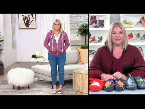 Flexus by Spring Step Indoor/Outdoor Slippers - Posie-N-Friends on QVC
