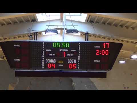 25. KROG - 2017/2018: 1.B SRL - MOŠKI: RD RUDAR : RD ŠKERJANC JADRAN HRPELJE - KOZINA