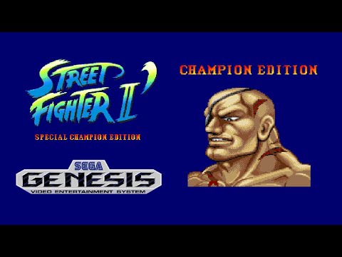 Street Fighter II': Special Champion Edition (Sega Genesis) - CE Sagat Playthrough HD | RetroGameUp