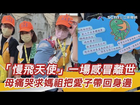 「慢飛天使」一場感冒離世　母淚求媽祖把愛子帶回身邊