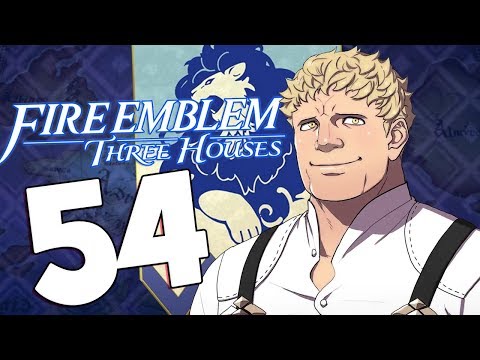 Fire Emblem Three Houses Walkthrough Part 54 Tea Party Dating? (Blue Lions Story)