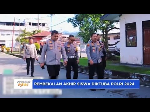 WAKAPOLDA MALUKU BERI PEMBEKALAN AKHIR PADA SISWA DIKTUBA POLRI GELOMBANG II 2024