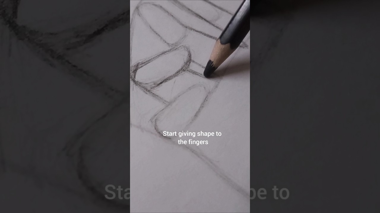 Stop drawing hands like this|Learn to draw hands in 14 seconds 😉 #art #tutorial #trending