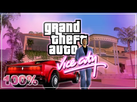 GTA VICE CITY 100% Completion - Full Game Walkthrough (1080p 60fps) No Commentary