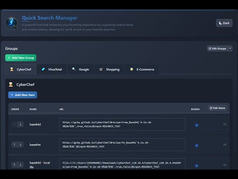 Item video thumbnail