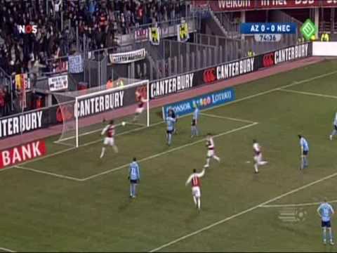Eredivisie 2009 : J17 : AZ - NEC : 1-0