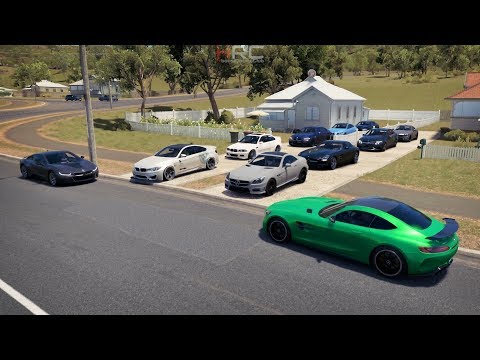 Forza Horizon 3 | BMW vs Mercedes Meet Pt.2 w/ 2017 AMG GTR, SLK, i8, E63, M4 GTS & More