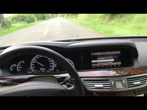 Mercedes-Benz S Class S350 CDI acceleration