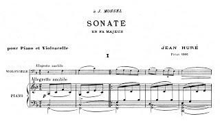 Jean Huré – Cello Sonata in F major