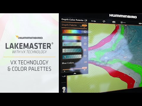LakeMaster VX Technology & Depth Color Palettes | Humminbird