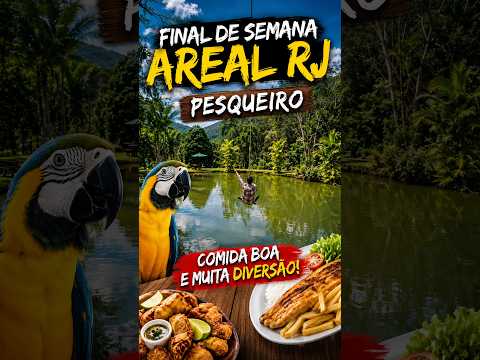 O lugar secreto em Areal que você precisa conhecer! 🎣 #pesqueiro #riodejaneiro #dicasdeviagem