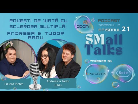 Podcast SMall Talks Sezonul 2 Episodul 21 - Tudor si Andreea Radu
