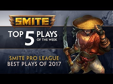 SMITE - Top 5 Plays - Best SPL Plays of 2017