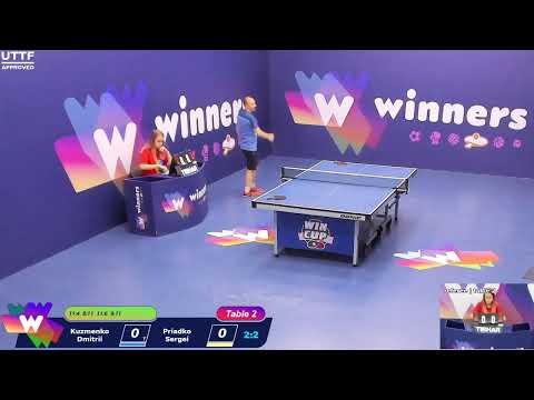 WINners CUP table 2  10.10  Kuzmenko Dmitrii - Priadko Sergei 19:00