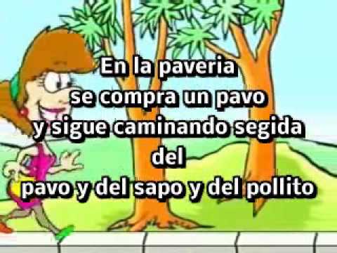 Niños Alegres. La Marcha de mi tia Clementina (Con Letra )