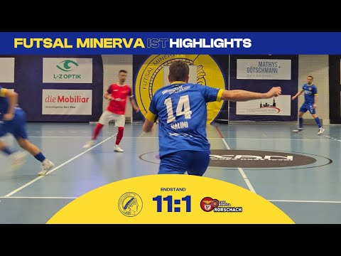 Highlights Futsal Minerva vs. Futsal Benfica Rorschach (11:1) - 20.09.2025