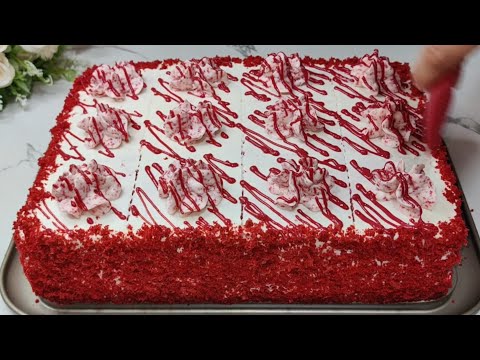 Торт «Красный бархат», который тает во рту! Просто и очень вкусно!
