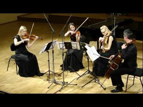 Prezioso Quartet "Live" - P.Vasks String Quartet No.4 II-III.