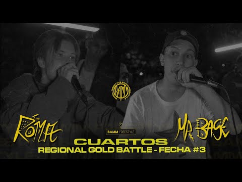 ROMA v MR. BASE [Cuartos] FECHA #3 | BAMM Freestyle | Rango 4 | Ascenso a FMS