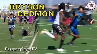 Bryson Dedmon SHOWING OUT during 7's after 1000 receiving yards at Basha High!