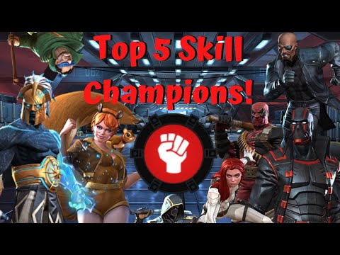 Top 5 Skill Champions! Best Champs Ranked! - Marvel Contest of Champions