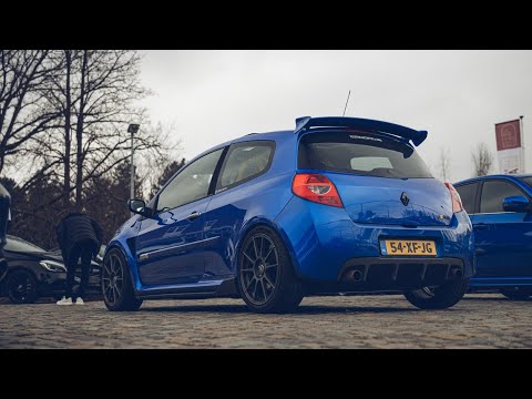 Clio 3 RS custom exhaust sound (loud)