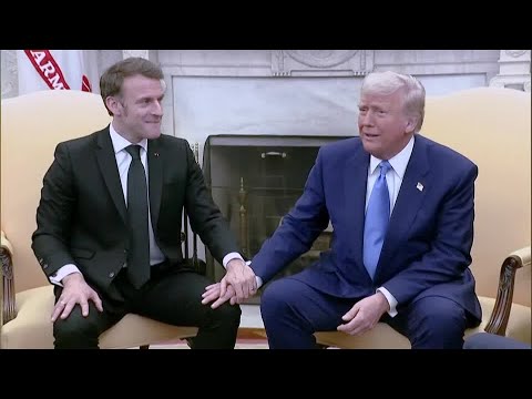 Macron, Trump display differences on Ukraine at White House visit | REUTERS